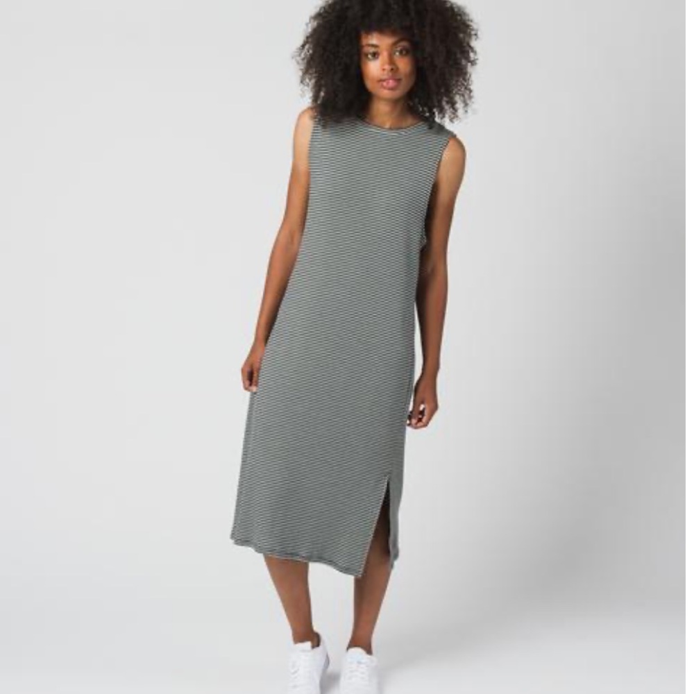 Beautiful organic cotton striped dress